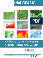 Analisis de Patrones de Distribución Con ArcGIS