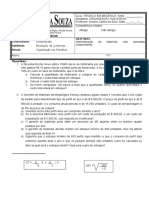 Lista Exercícios Organização Industrial