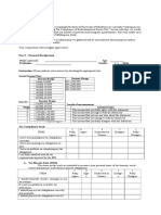 Tax Compliance Survey Questionnaire