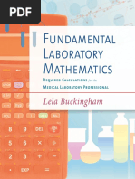 Download Fundamental Laboratory Mathematics Required Calculations for the Medical Laboratory Professional 1st Ed 2014 by Islam Abdullah SN325703809 doc pdf