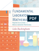 Fundamental Laboratory Mathematics, Required Calculations for the Medical Laboratory Professional, 1st Ed., (2014)