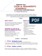 Programa UEA Introducción A La Economía