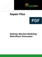 AspenPlusPetroleum2006 Start PDF