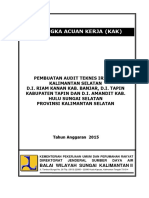 KAK Audit Teknis Irigasi Kalsel 