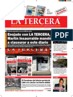 Diario La Tercera 29.09.2016