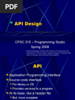 API