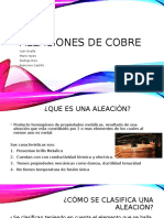 Aleaciones de Cobre