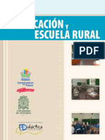 Educación y Escuela Rural