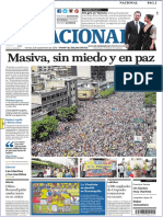 Portada Del Nacional 2-09-2016