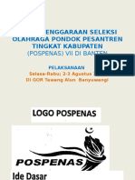 Seleksi Pospenas Kabupaten