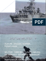 Hukum Pidana Militer