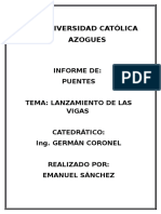Informe Del Puente