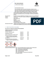 Argos Ready Mix Concrete Safety Data Sheet Spanish