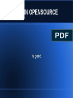 in Opensource: Is Good