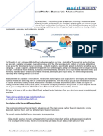 Business Unit Financial Plan