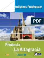 Perfil Estadístico Provincial La Altagracia