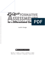 25 Formative Assessments - Dodge 2009