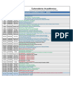 Calendario Acadêmico 2016.2 Estácio PDF