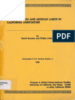 Mechanization and Mexican Labor in California
