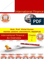 International Finance - An Overview 1