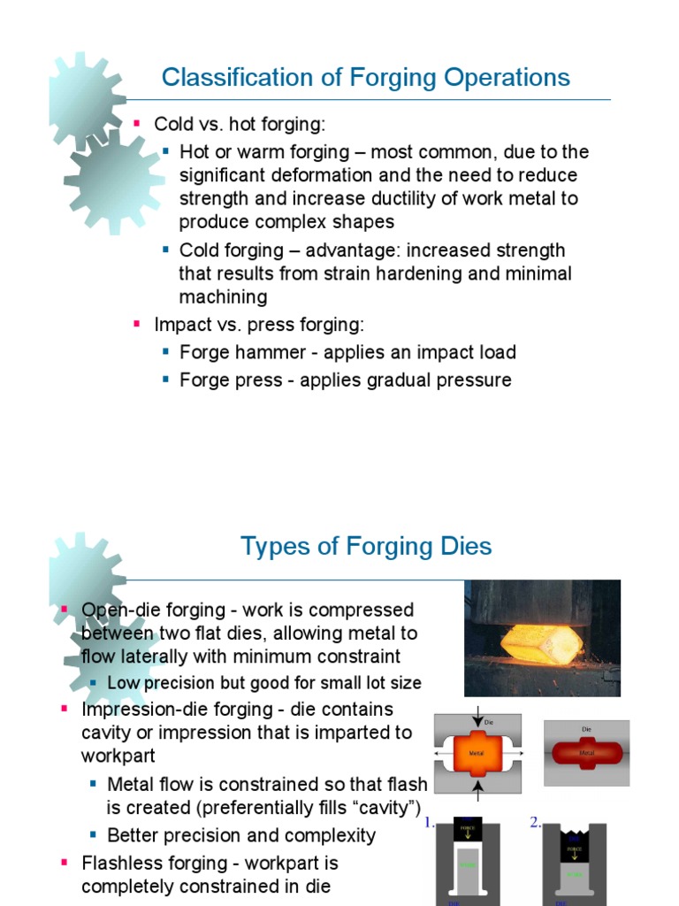 Forging Processes MEE 3024 2014 | PDF | Forging | Mechanical Engineering