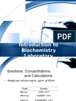 Introduction To Biochemistry Laboratory 2