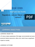 EnS Lecture 6 Regulations Standards PDF