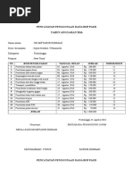 Pencatatan Penggunaan Dana Bop Paud