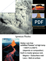 Lecture 4A Igneous Rocks