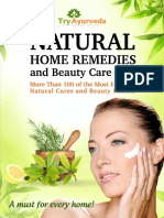 Natural Home Remedies Beauty Care Ebook Sample