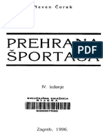 Neven Corak - Prehrana Sportasa