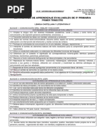 Estandares de Aprendizaje Evaluables 5 Primaria