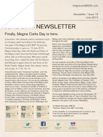 Magna Carta Newsletter June 2015