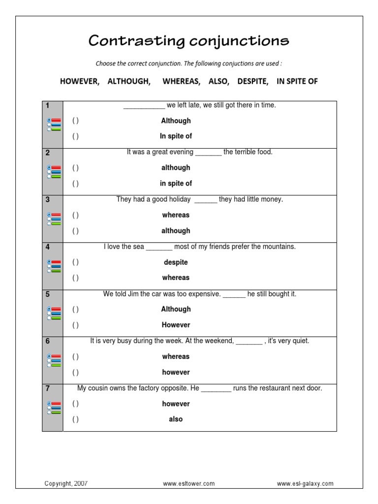 contrasting-conjunctions