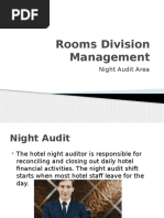 Rooms Division Management: Night Audit Area