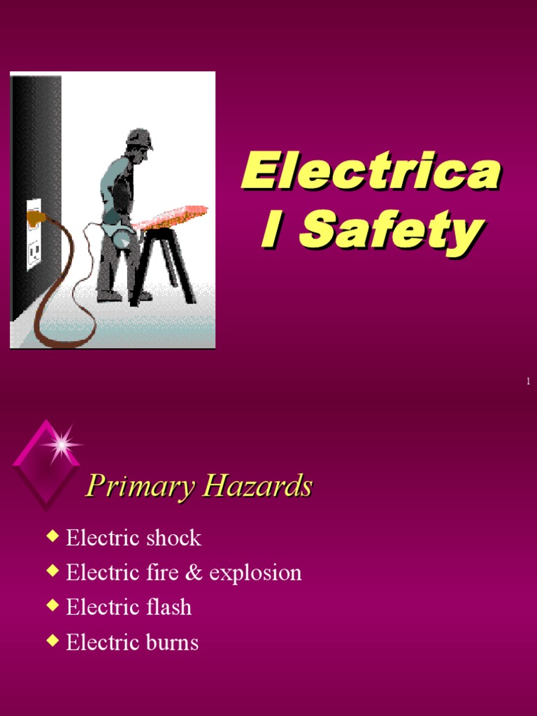 Electrical Safety and Shock Prevention Guide | PDF | Teaching Methods ...