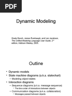 Dynamic Modeling: Grady Booch, James Rumbaugh, and Ivar Jacobson, Edition, Addison Wesley, 2005