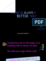 Blind Boy's Sign Changed for Good