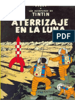 17-Tintin - Aterrizaje en La Luna