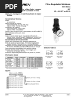 Filtro Regulador NORGREN B07202M1KA
