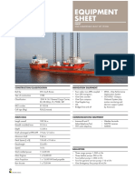 Equipment Sheet: Semi Submersible Heavy Lift Vessel