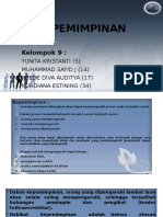 Kelompok 9_kepemimpinan Dalam Organisasi_kelas c