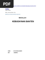 Download makalah kebudayaan banten by Anggun Chan SN325780475 doc pdf