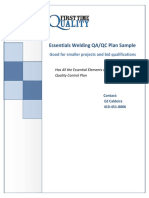 Essentials - Welding - Qualityplan Sample PDF