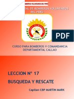 Leccion 17 - Busqueda y Rescate.