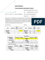 Problem Set 2 Joint and Conditional Probabilities