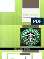 Global Marketing: Starbucks Brand Overview