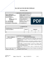 Ficha de datos de seguridad aceite lubricante Vectis LA 5