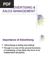 Advertising & Sales Management