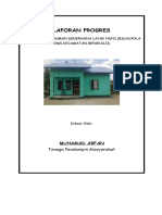 Laporan Progres: Pembangunan Rumah Sederhana Layak Huni (RSLH) Pola Oms Kecamatan Bengkalis